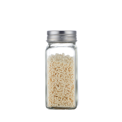 Square Glass Spice Jars Bulk 114ml