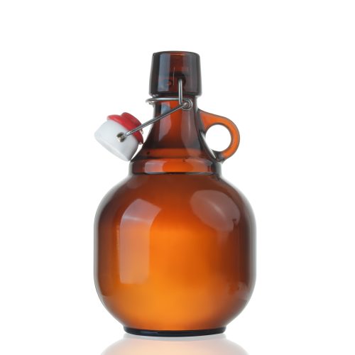 380ml 2000ml Amber Flip Top Bottles