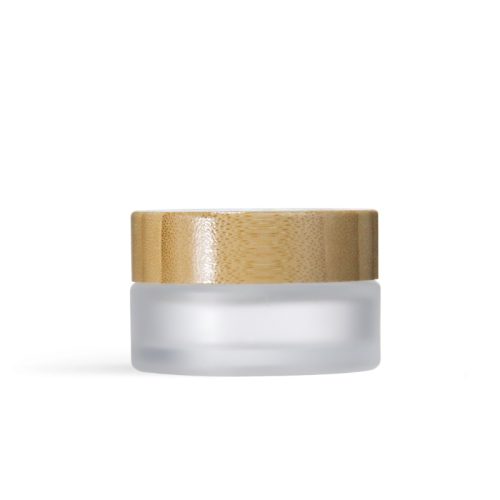 Cosmetic Jars with Bamboo Lids,25ml,55ml