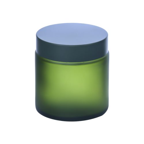Green Glass Cosmetic Jars 115ml
