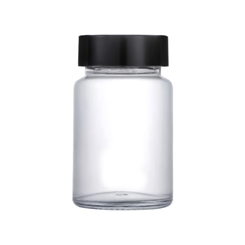 15ml to 100ml glass pill bottles with screw caps for vitamins and supplements
