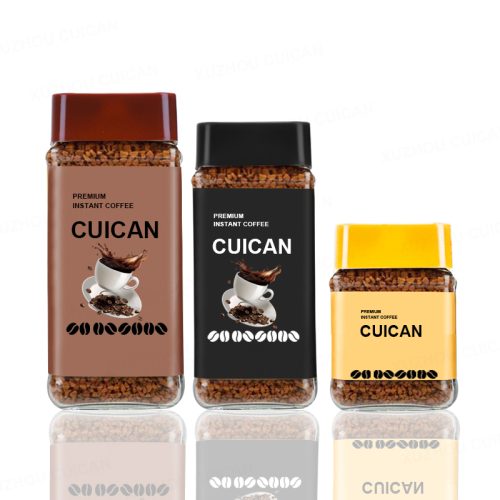 450ml 850ml Custom Glass Coffee Storage Container