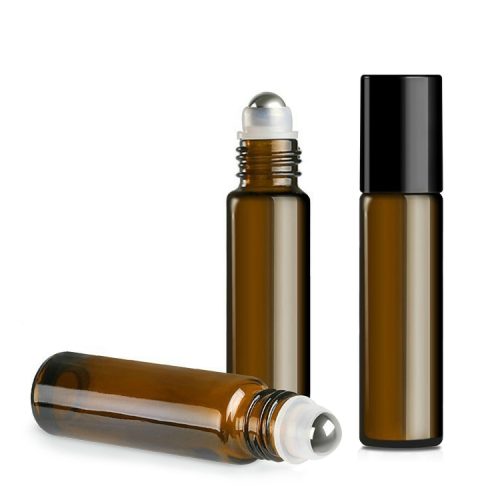 2ml 3ml 4ml 6ml 11ml Amber Glass Roll On Bottles Wholesale