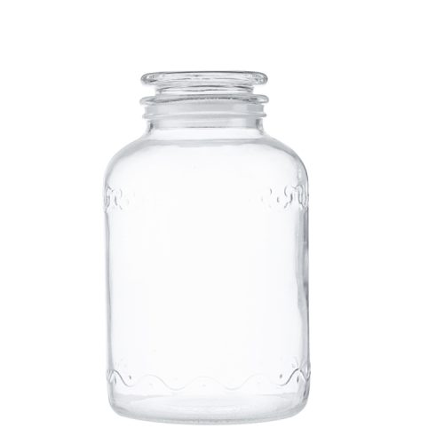 Large Glass Storage Jars with Lids 5L