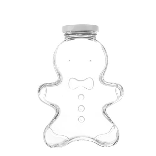 Gingerbread Man Glass Jar 450ml