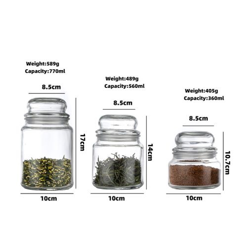 360ml 560ml 770ml Wholesale Glass Food Storage Containers Featured Image