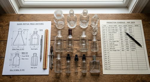 Custom Glass Bottle MOQ, Sampling and Lead Times: What Buyers Need to Know Featured Image